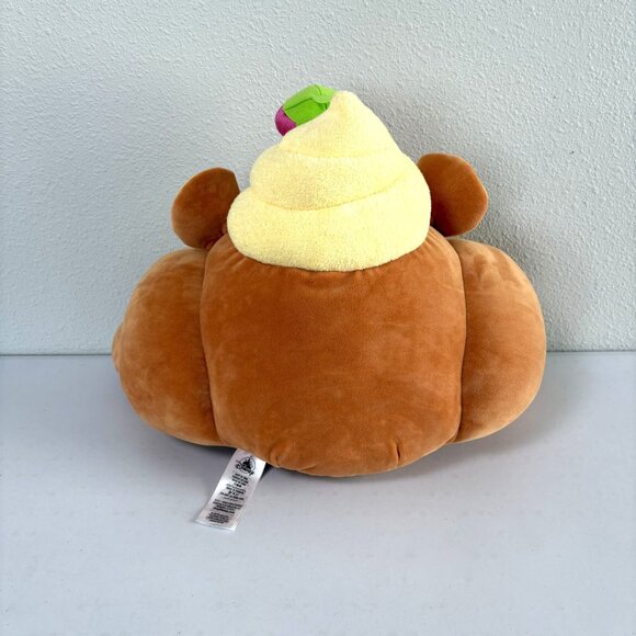 Disney Munchlings Emile Strawberry Croissant Ratatouille 17" Plush Brown - Picture 4 of 10